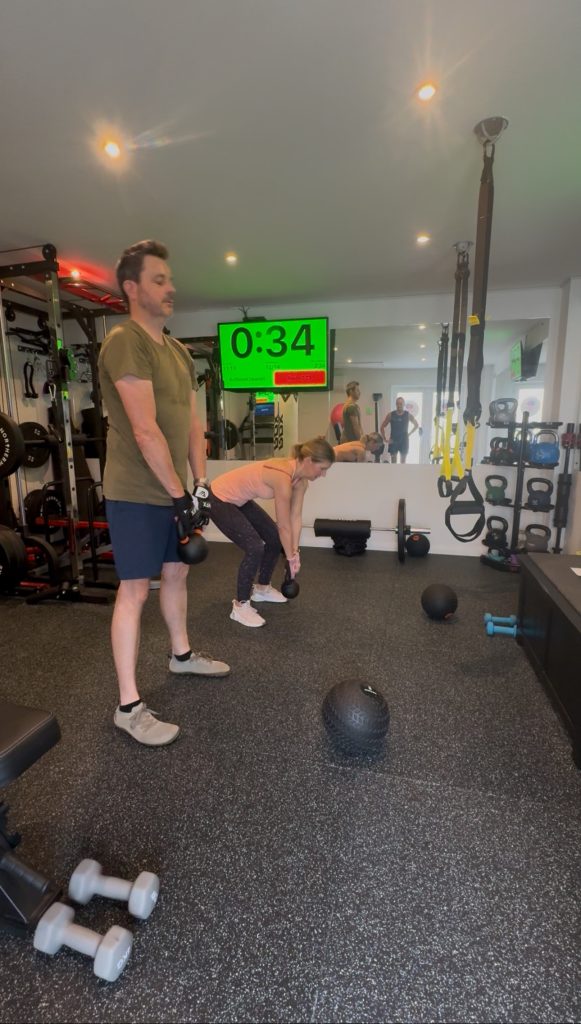 Couples personal training